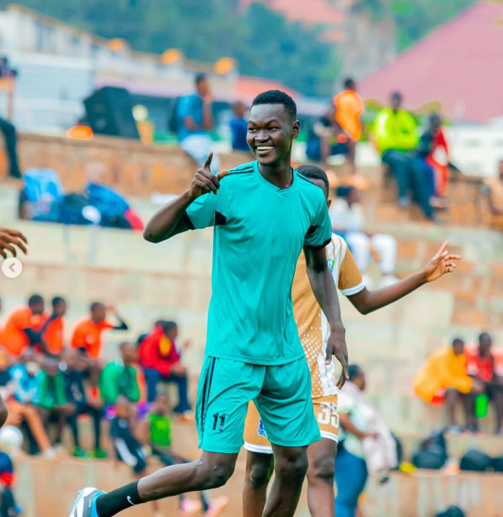 Inspire Stars Academy athlete celebrating during a match