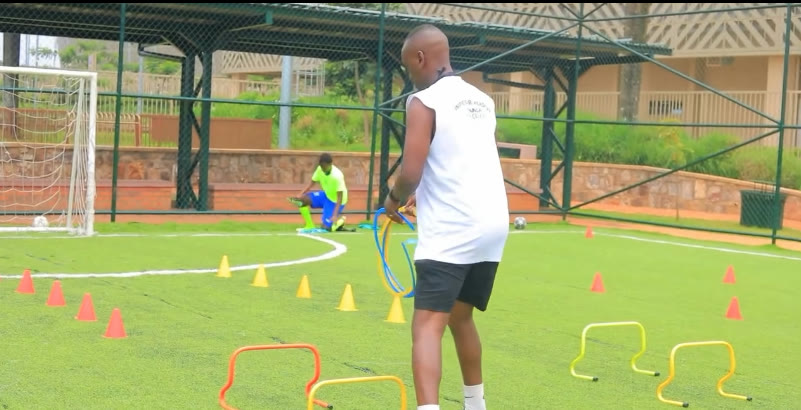 ISA athlete working through a conditioning drill