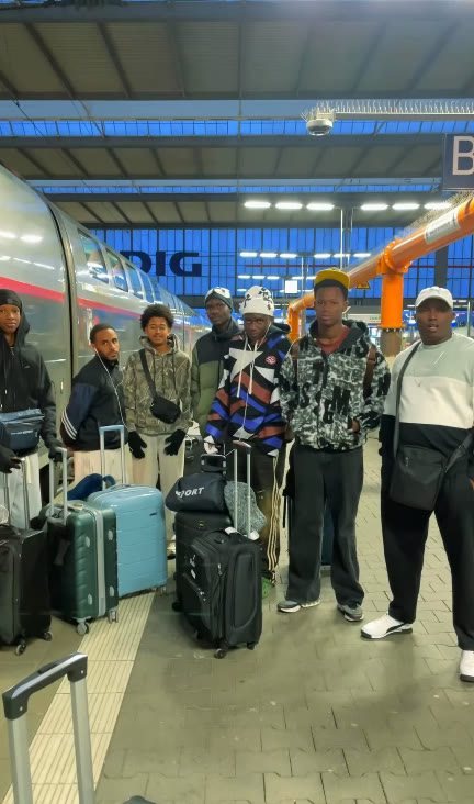 ISA team at the airport during international travel